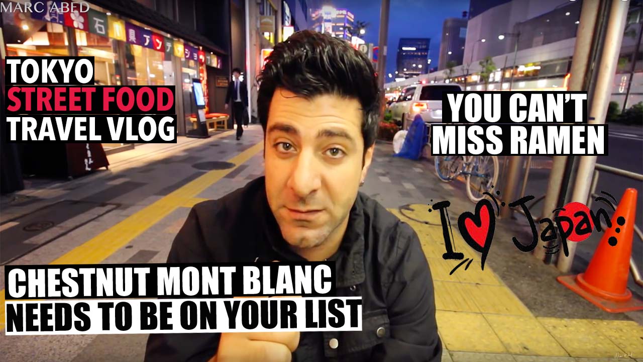 Ramen and Chestnut mont blanc must be on your bucket list