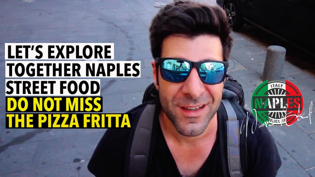 Naples street​ Food Pizz​​a Fritta a​​n​d Sfogliatella