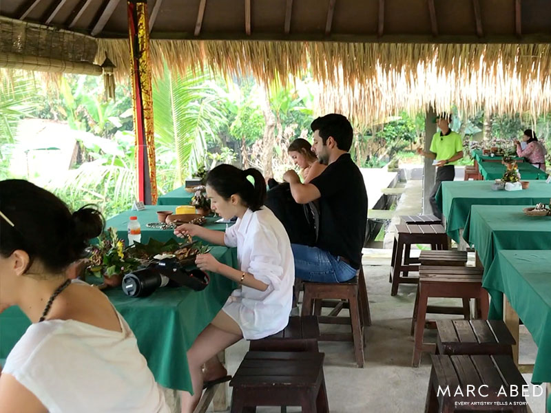 culinary experience at Pangkon Bali