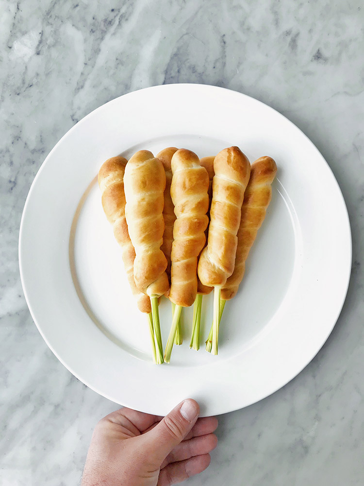 Lemongrass lollipops soft breadstick recipe